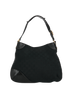 GG Horsebit Hasler Hobo, &pound;375, Handbags, Black, Canvas, Back view